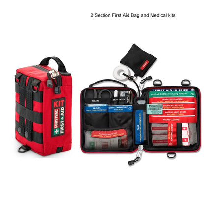 Survival waterproof medical jump bag