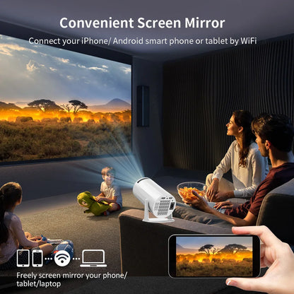 Mini Projector with Smartphone connectivity