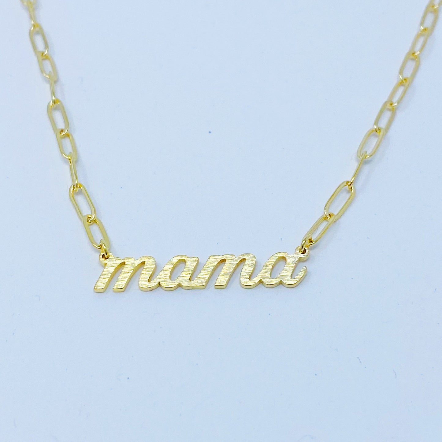 Mama Link Chain Necklace